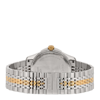 Gucci Stainless Steel 38mm G-Timeless Two Tone Quartz Watch 3 of 5