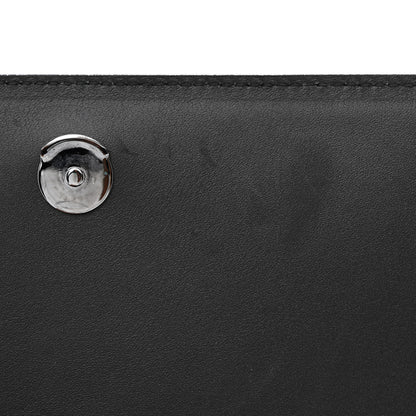 Saint Laurent Grain De Poudre Small Monogram Graphic Print Kate Satchel Black 8 of 11