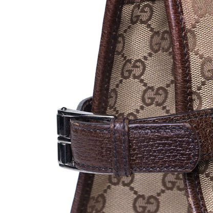 Gucci Monogram Vertical Tote Dark Brown 6 of 9
