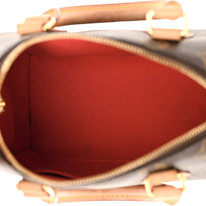 Louis Vuitton Monogram Speedy Bandouliere 20 Beige 5 of 12