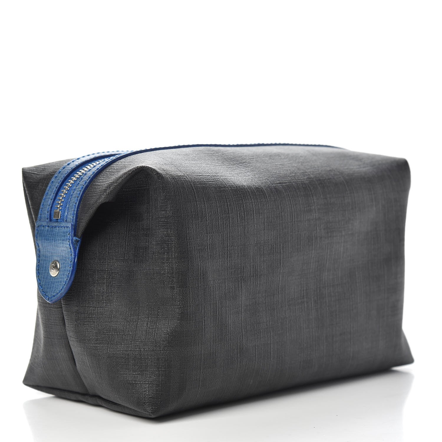 Fendi Zucca Spalmati Cosmetic Bag Black True Blue 3 of 9