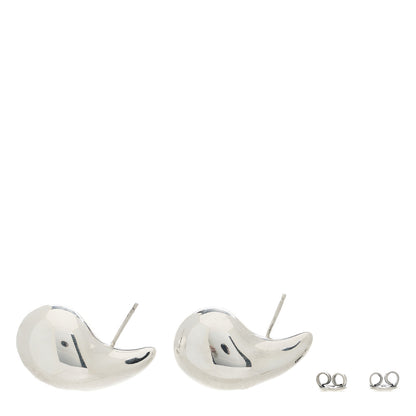Bottega Veneta Sterling Silver Small Drop Earrings 3 of 6