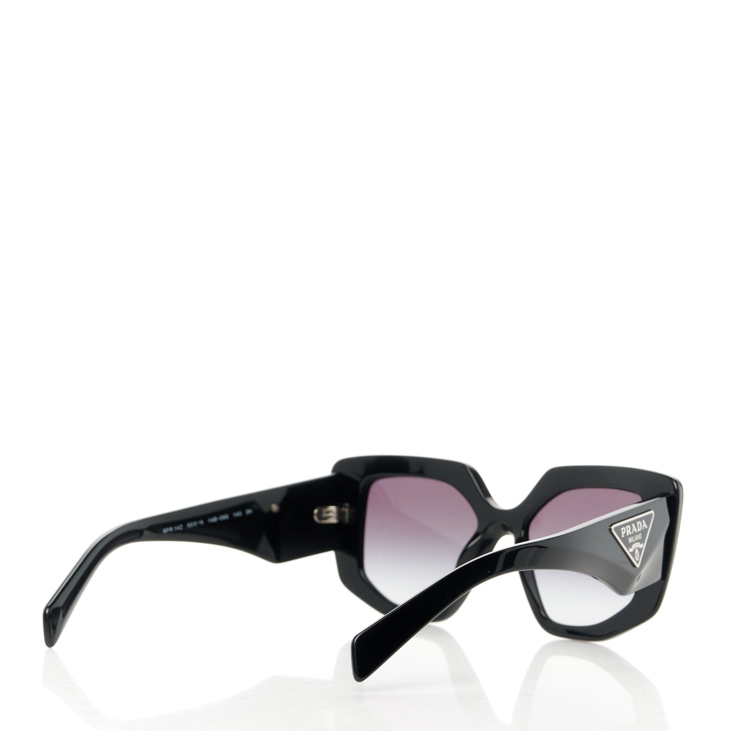 Acetate Symbole Sunglasses SPR 14Z Black