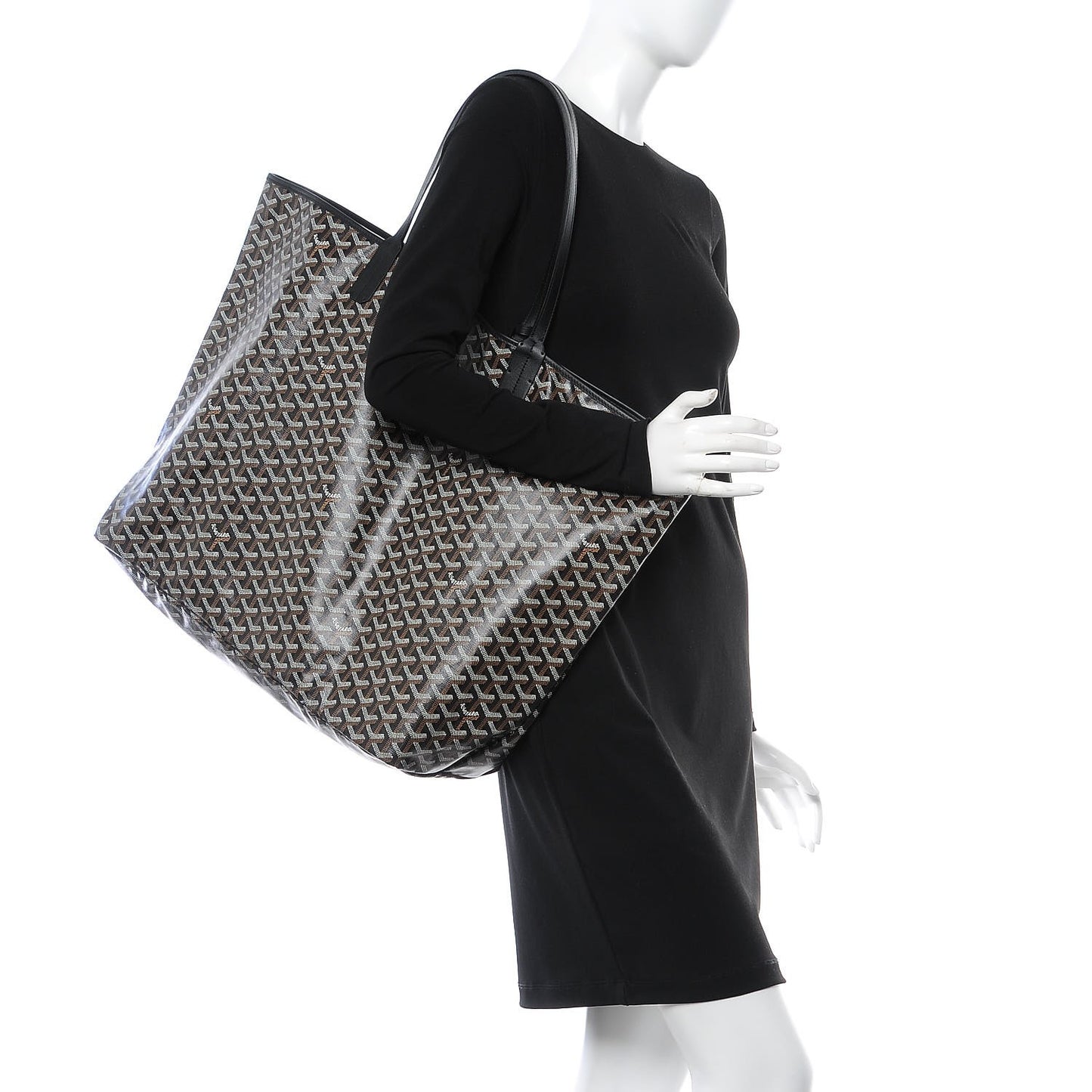 Goyardine Saint Louis XXL Black