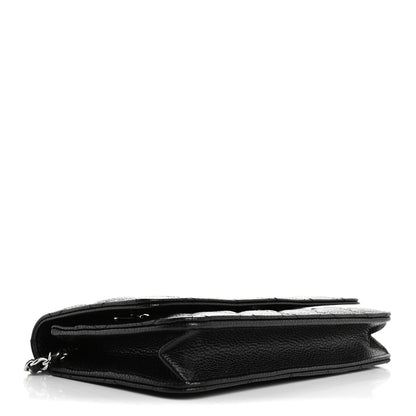 Chanel Caviar Quilted Wallet on Chain WOC Black 4 of 11