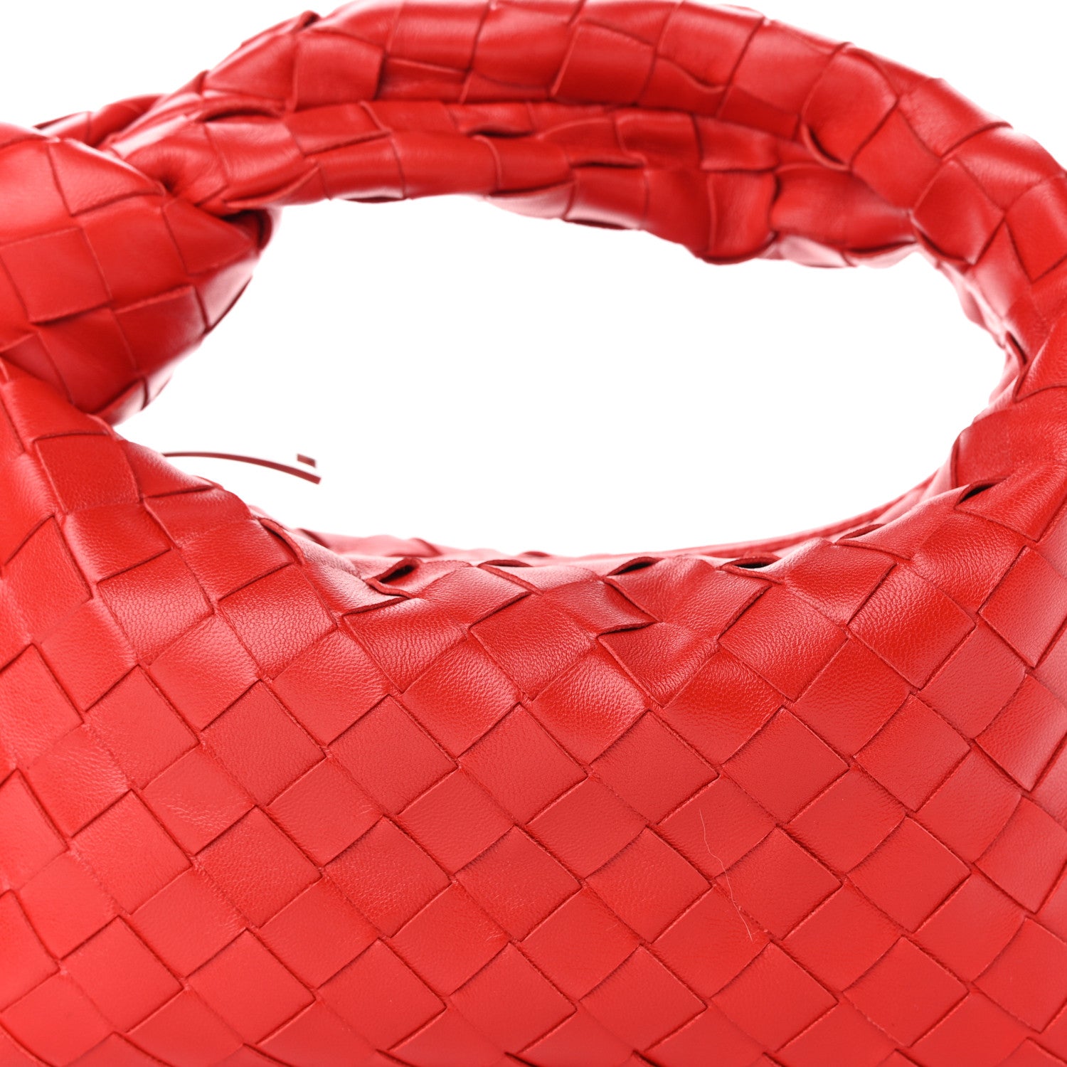 Bottega Veneta Nappa Intrecciato Mini Jodie Red 7 of 9
