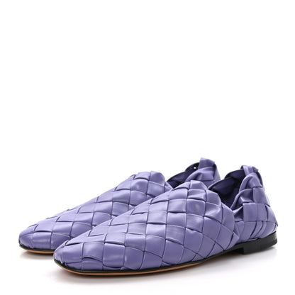 Bottega Veneta Lagoon Nappa Intrecciato Slipper Flats 35 Lavender 3 of 7