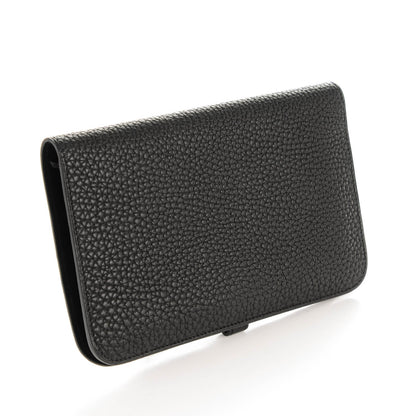 Hermes Togo Dogon Duo Wallet Black 3 of 7