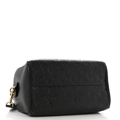 Louis Vuitton Empreinte Speedy Bandouliere 25 NM Black 4 of 13