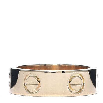 Cartier 18K Yellow Gold 5.5mm LOVE Ring 49 4.75 3 of 5