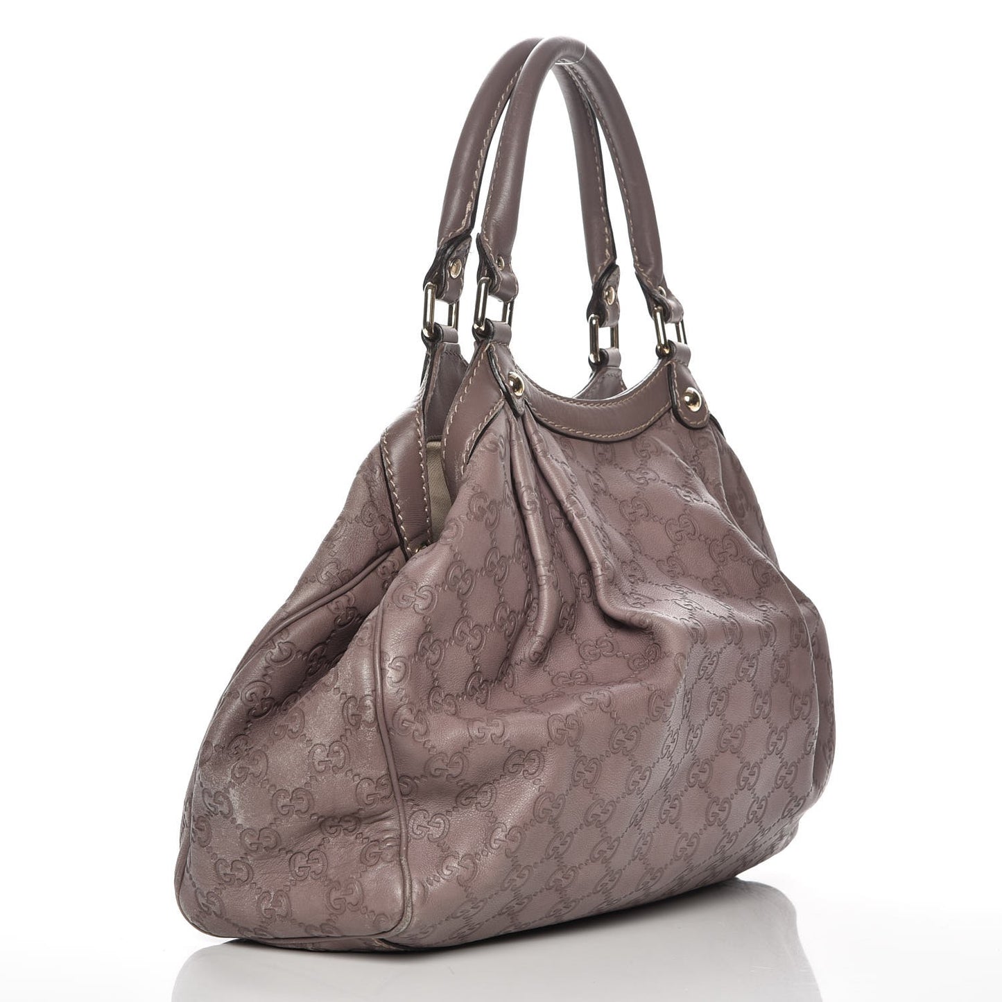 Guccissima Signature Medium Sukey Tote New Mauve