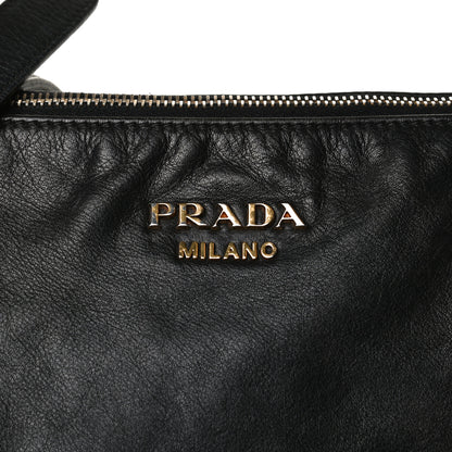 Prada Soft Calf Tote Black 15 of 16
