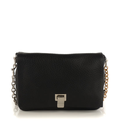 Proenza Schouler Pebbled Calfskin Small Courier Black 1 of 7