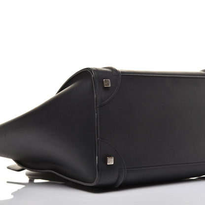 Celine Smooth Calfskin Mini Luggage Black 7 of 9