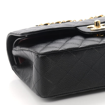 Chanel Caviar Quilted Small Double Flap Black 8 of 9