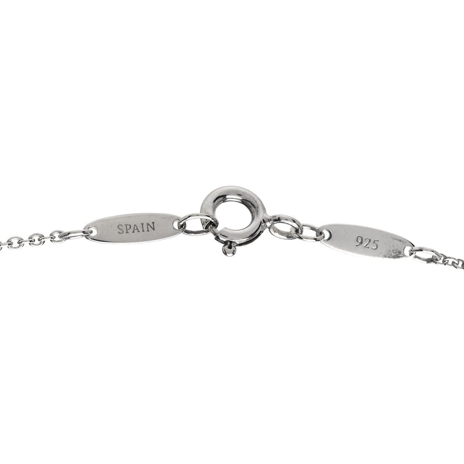 Tiffany Sterling Silver Elsa Peretti Letter J Pendant Necklace 4 of 5