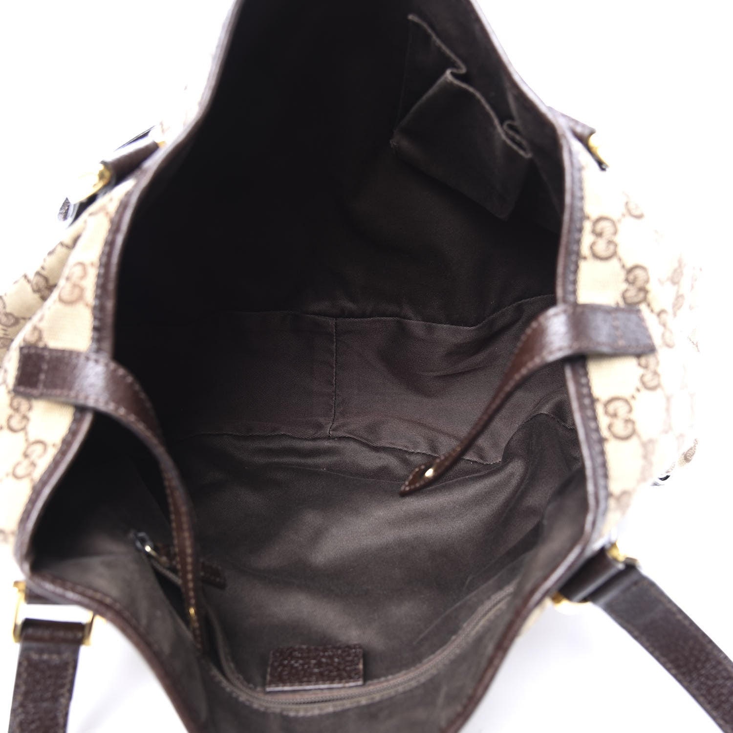 Gucci Monogram Medium Abbey Shoulder Bag Dark Brown 3 of 9