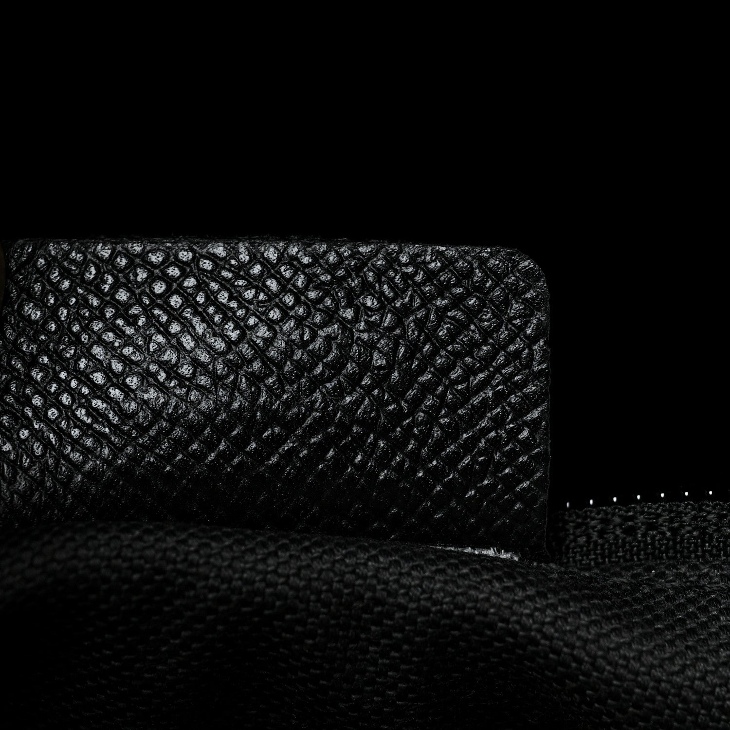 Salvatore Ferragamo Hammered Calfskin Briana Tote Black 8 of 10