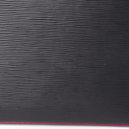 Louis Vuitton Epi Neverfull MM Black Hot Pink 15 of 17