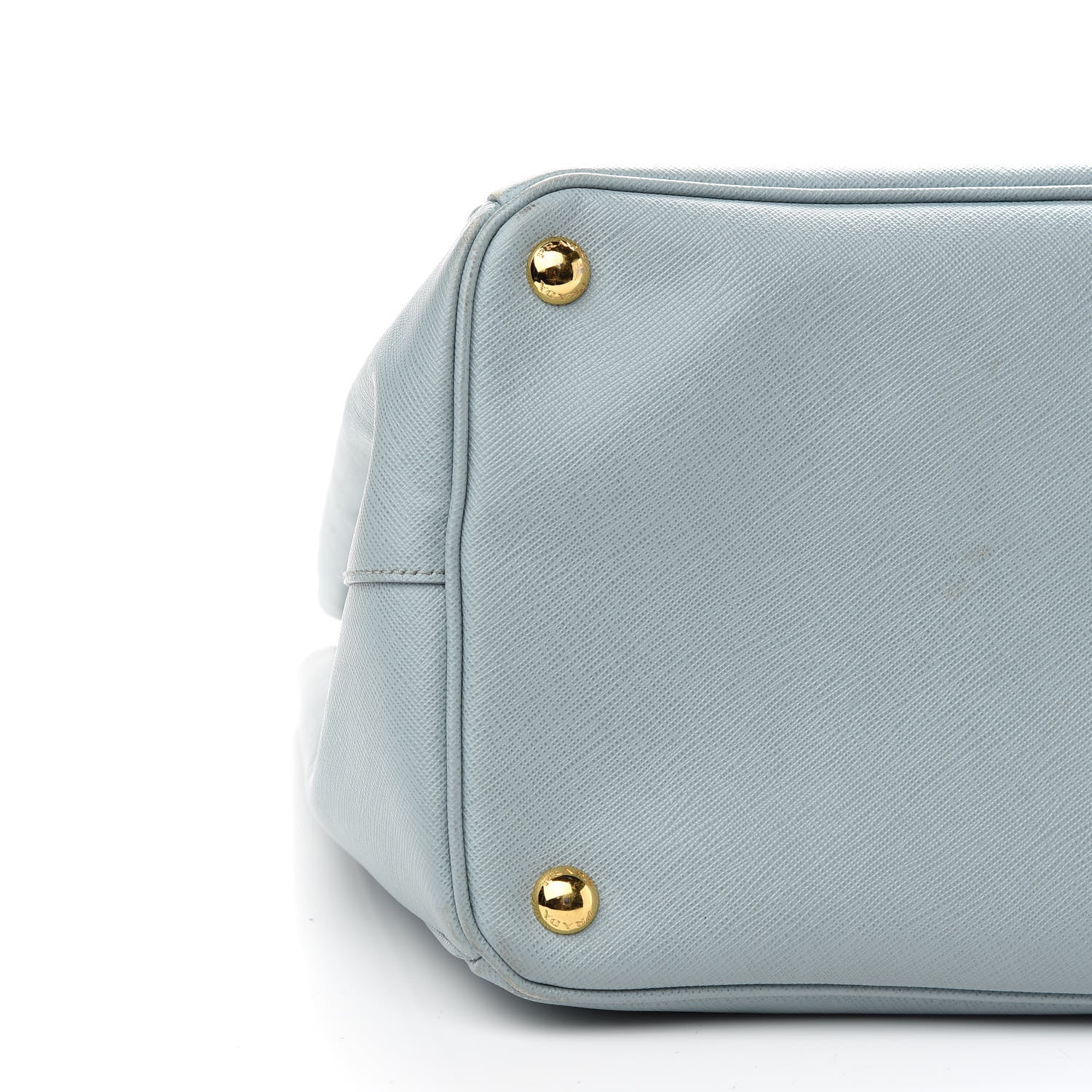 Prada Saffiano Lux Large Tote Lago 8 of 11