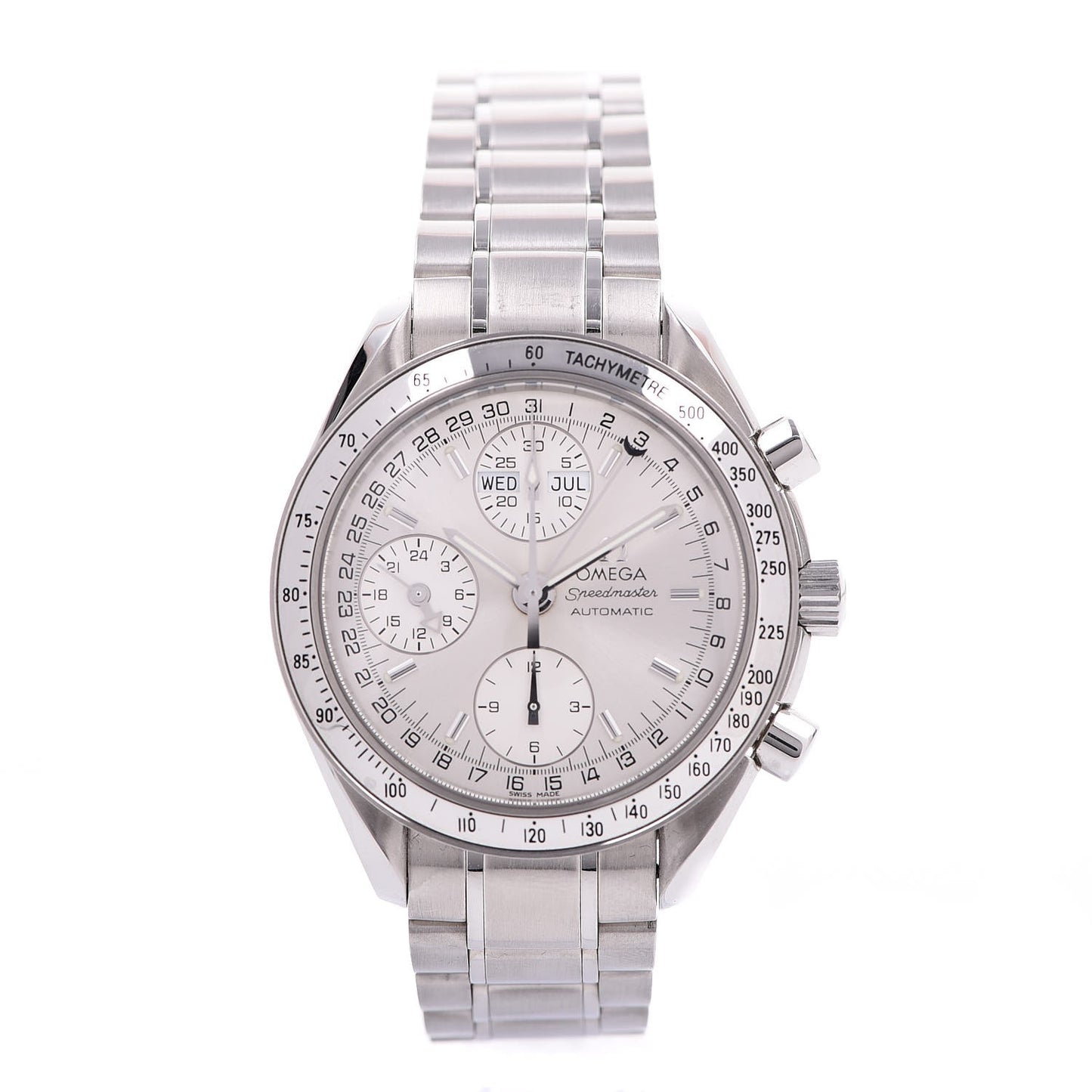 Stainless Steel 38mm Speedmaster Automatic Watch 3525.30.00