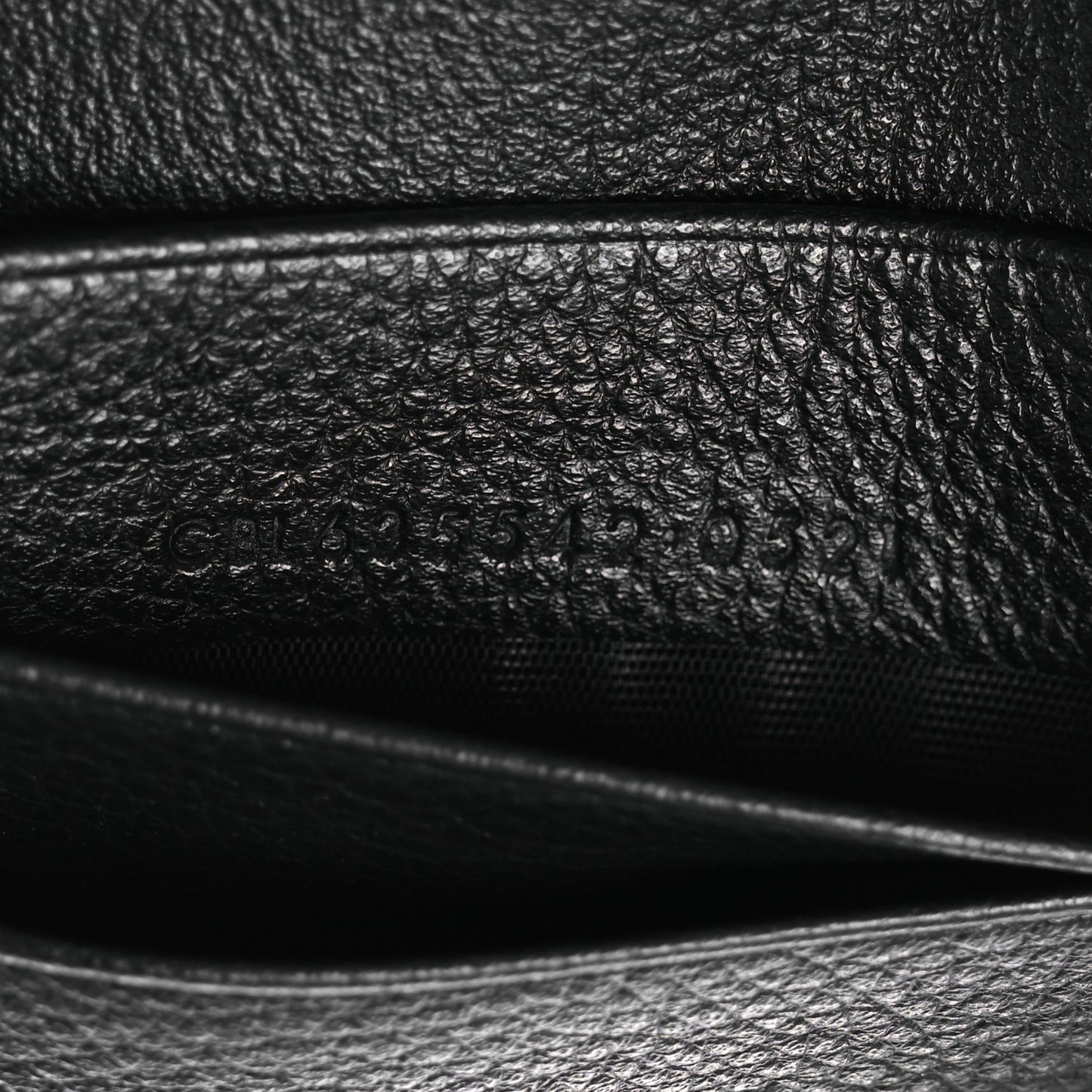 Calfskin Tiny Monogram Cassandre Wallet Black