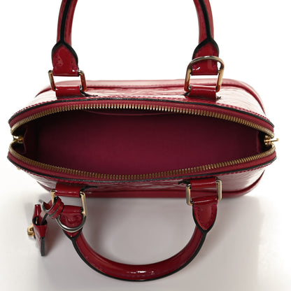 Louis Vuitton Vernis Alma BB Cherry 4 of 8