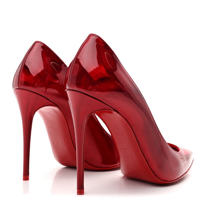 Christian Louboutin Metallic Patent Psychic So Kate 100 Pumps 35.5 Loubi 5 of 8