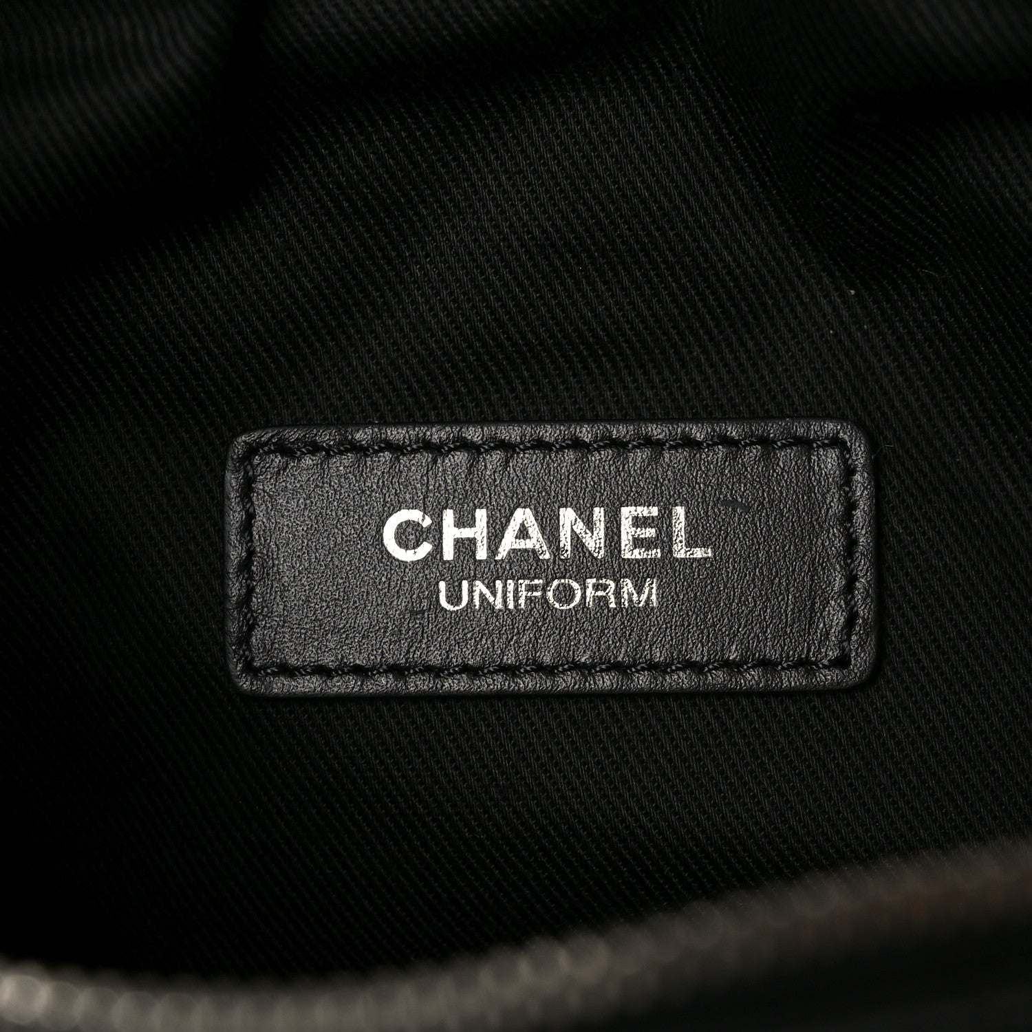 Chanel Calfskin Quilted Waist Belt Bag Black 5 of 9