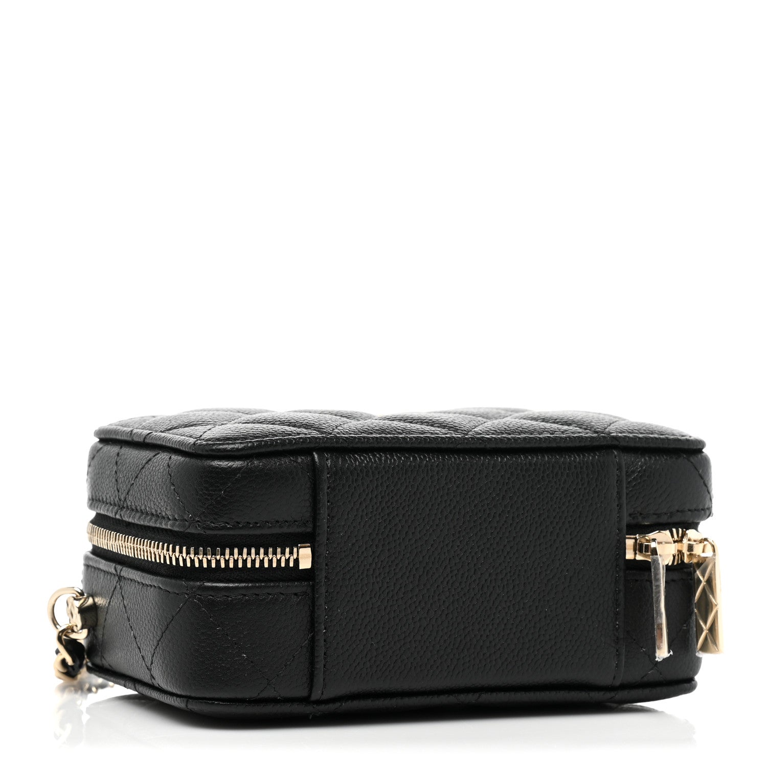 Chanel Caviar Quilted Vanity Case Black 4 of 9