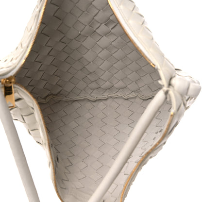 Bottega Veneta Nappa Intrecciato Medium Turn Pouch White 5 of 9