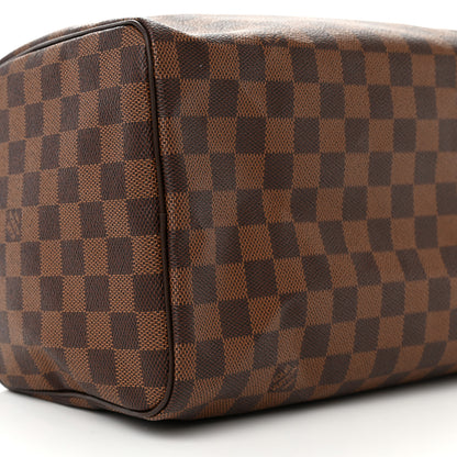 Louis Vuitton Damier Ebene Speedy 30 8 of 10