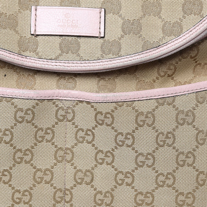 Gucci Monogram Web Diaper Bag Pink 12 of 22