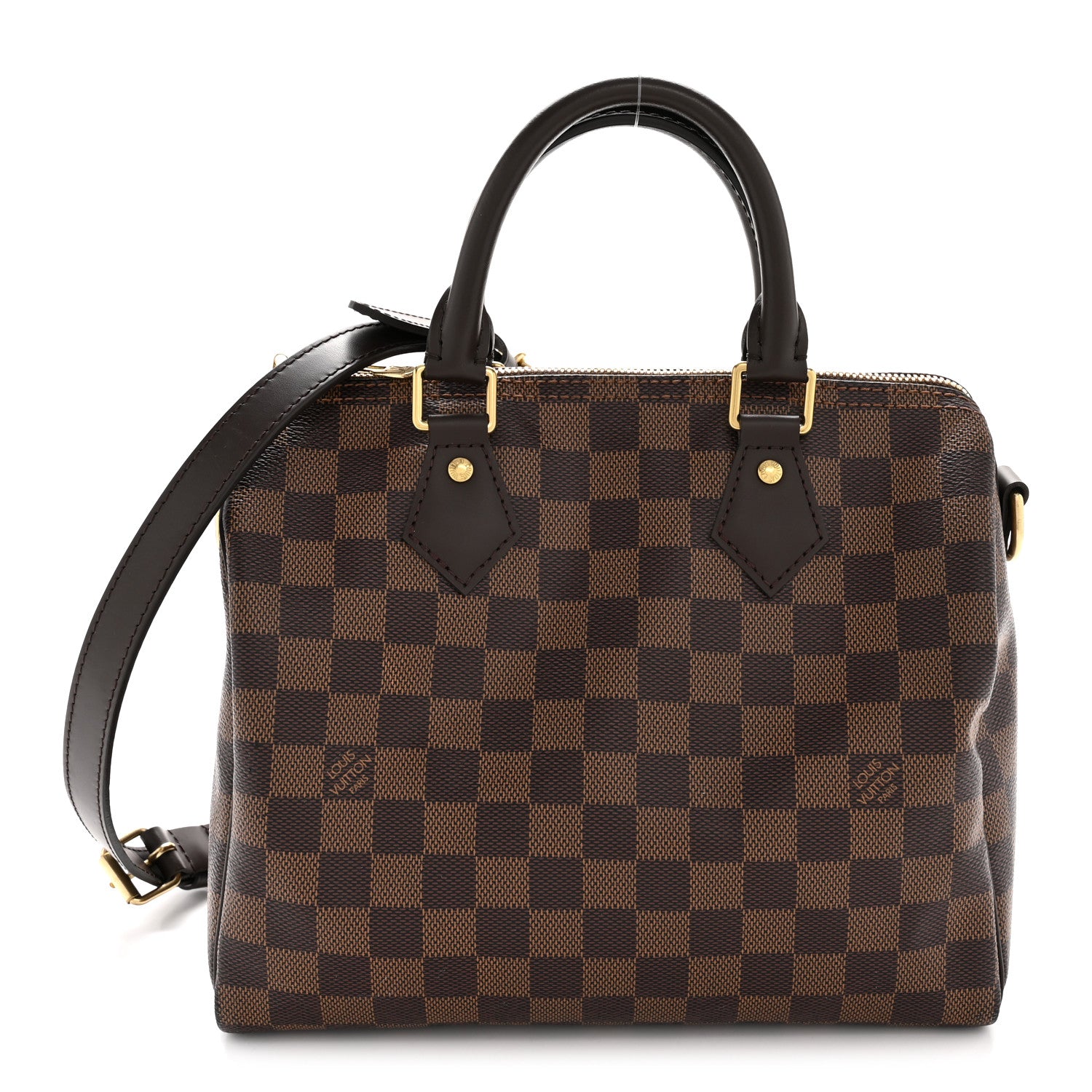 Louis Vuitton Damier Ebene Speedy Bandouliere 25 1 of 12