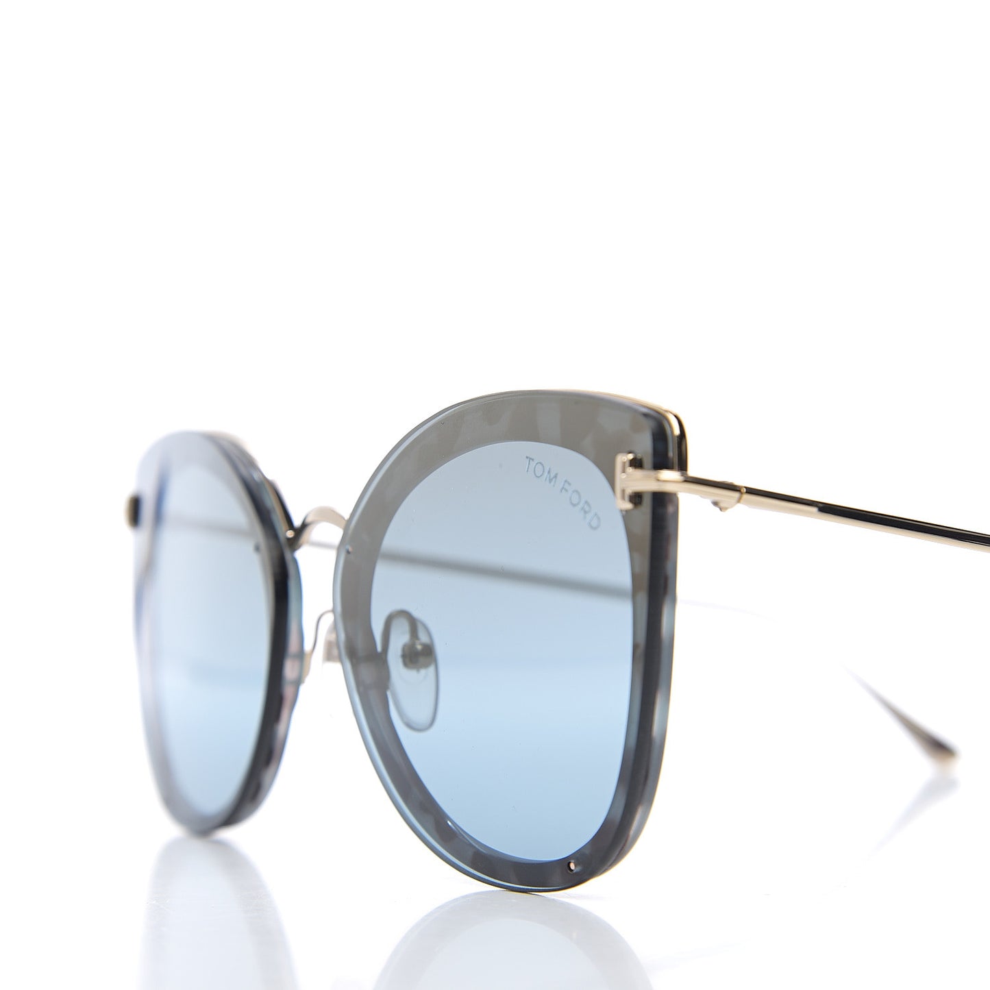 Charlotte Sunglasses TF657 Blue Havana