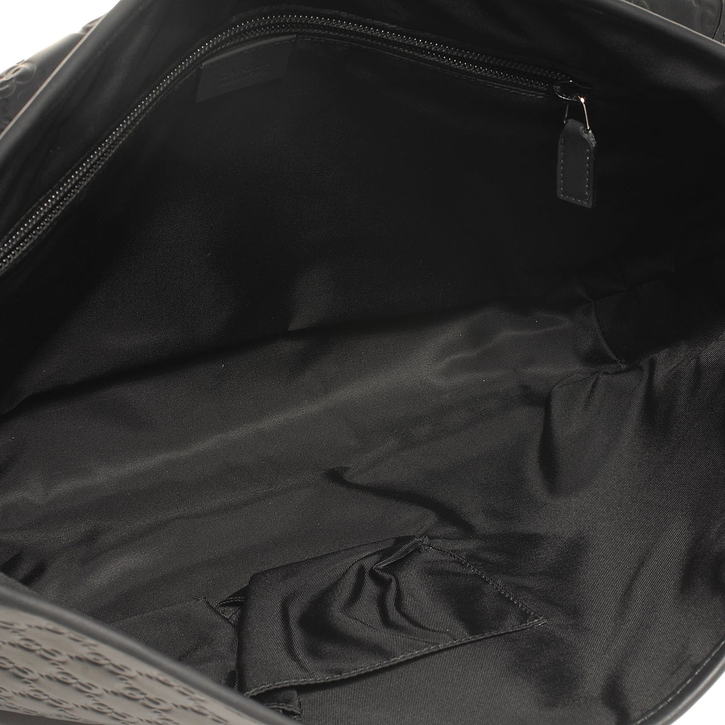 Rubber Guccissima Medium Messenger Bag Black