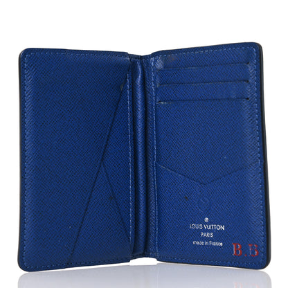 Louis Vuitton Taigarama Pocket Organizer NM Cobalt 5 of 11
