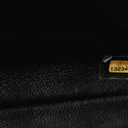Chanel Caviar Quilted Jumbo Single Flap Black 7 of 9