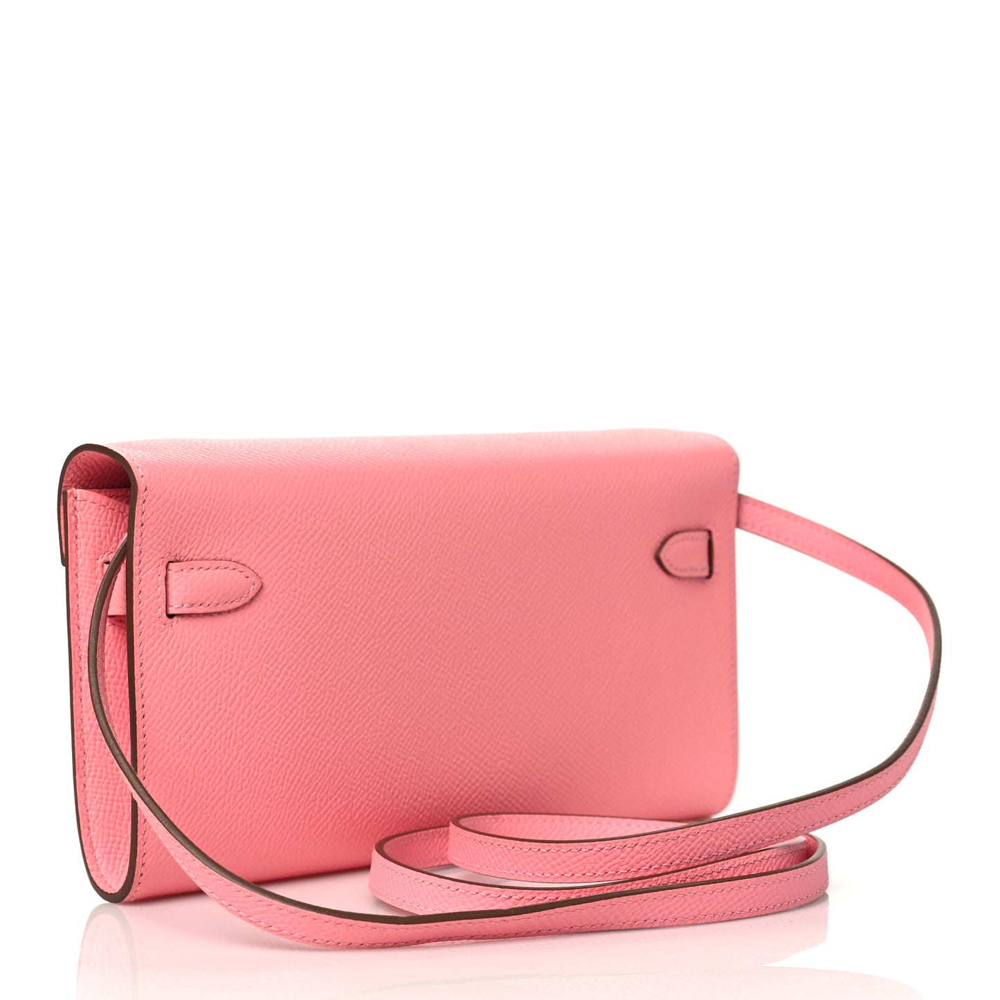 Epsom Kelly Wallet To Go Rose Confetti