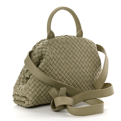 Bottega Veneta Nappa Intrecciato Small Padded The Handle Tote New Sauge 3 of 9