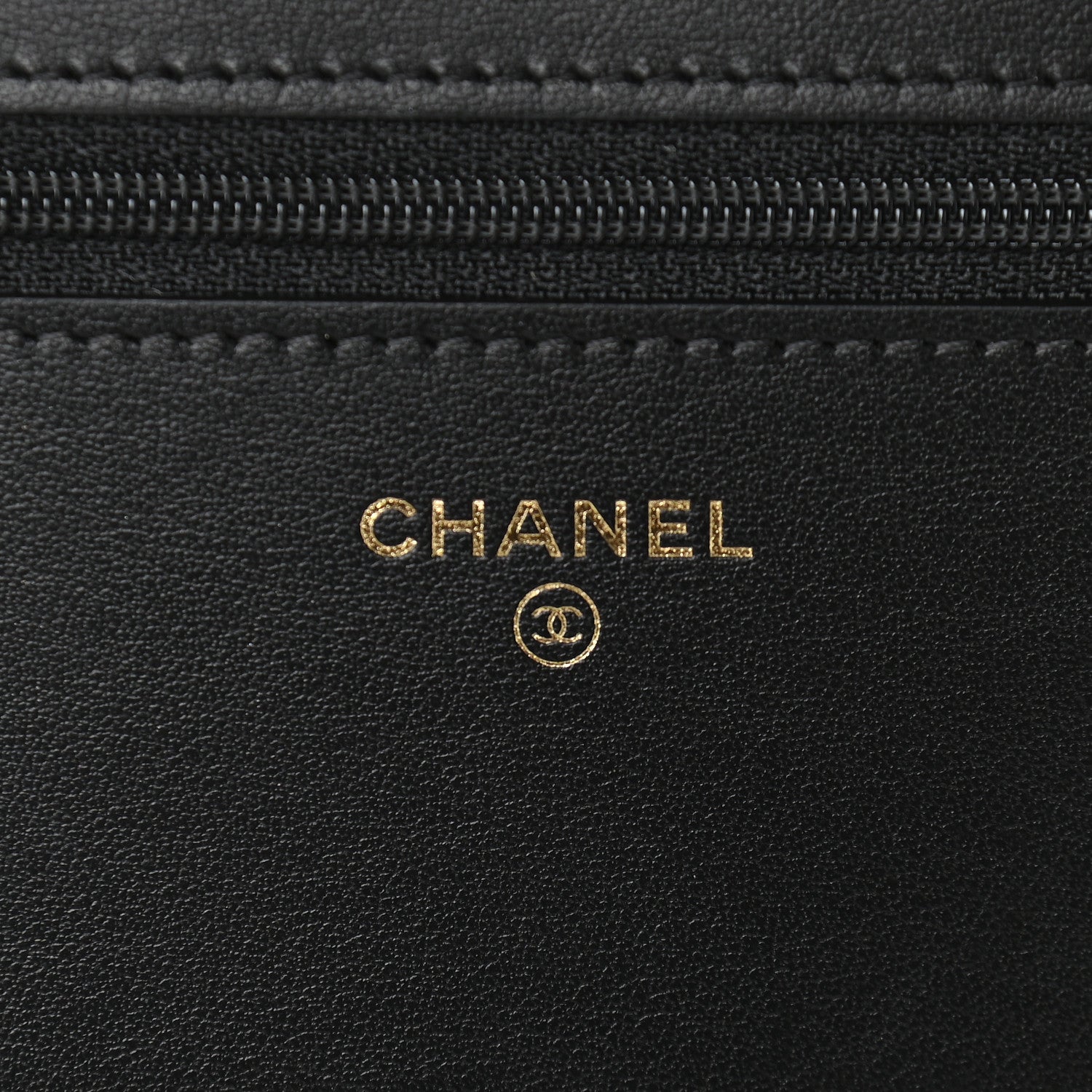 Chanel Tweed Shearling Quilted Chanel Wallet On Chain WOC and Coin Purse White Black 6 of 10