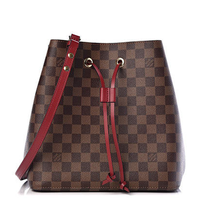 Louis Vuitton Damier Ebene Neonoe MM Cherry Berry 1 of 10