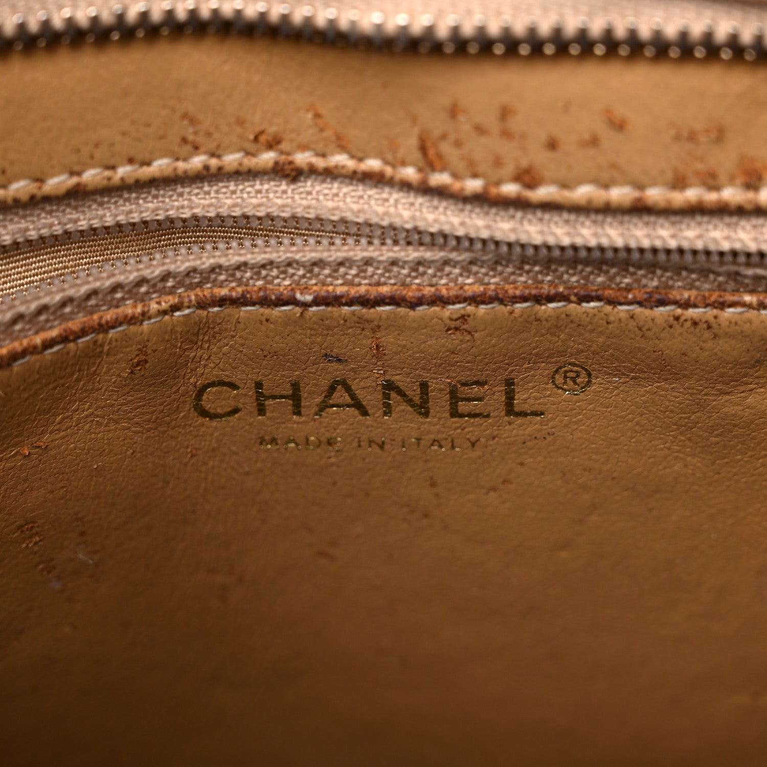 Chanel Caviar Quilted Medallion Tote Beige 5 of 24