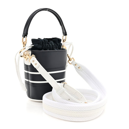 Christian Dior Calfskin Micro Dior Vibe Bucket Blue 3 of 9