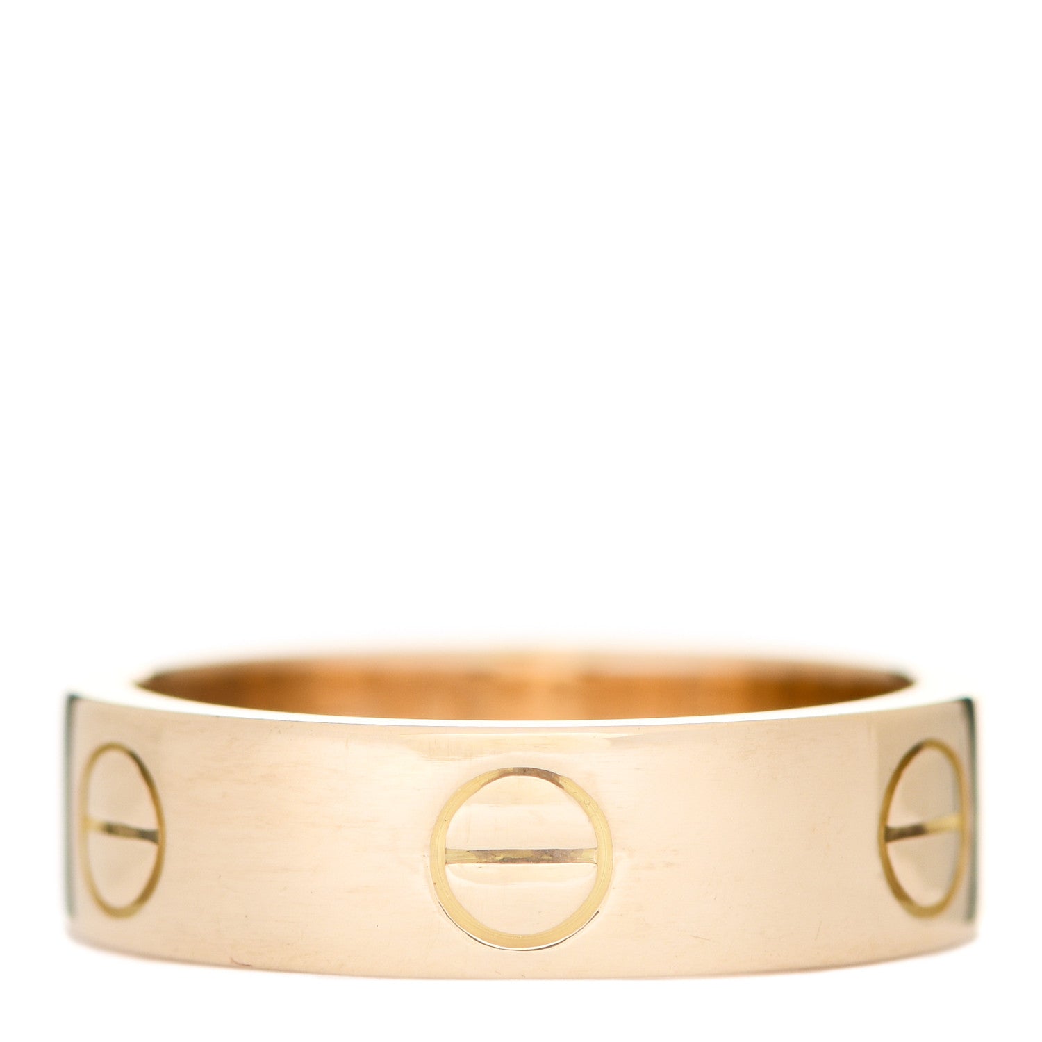 Cartier 18K Yellow Gold 5.5mm LOVE Ring 54 6.75 3 of 6