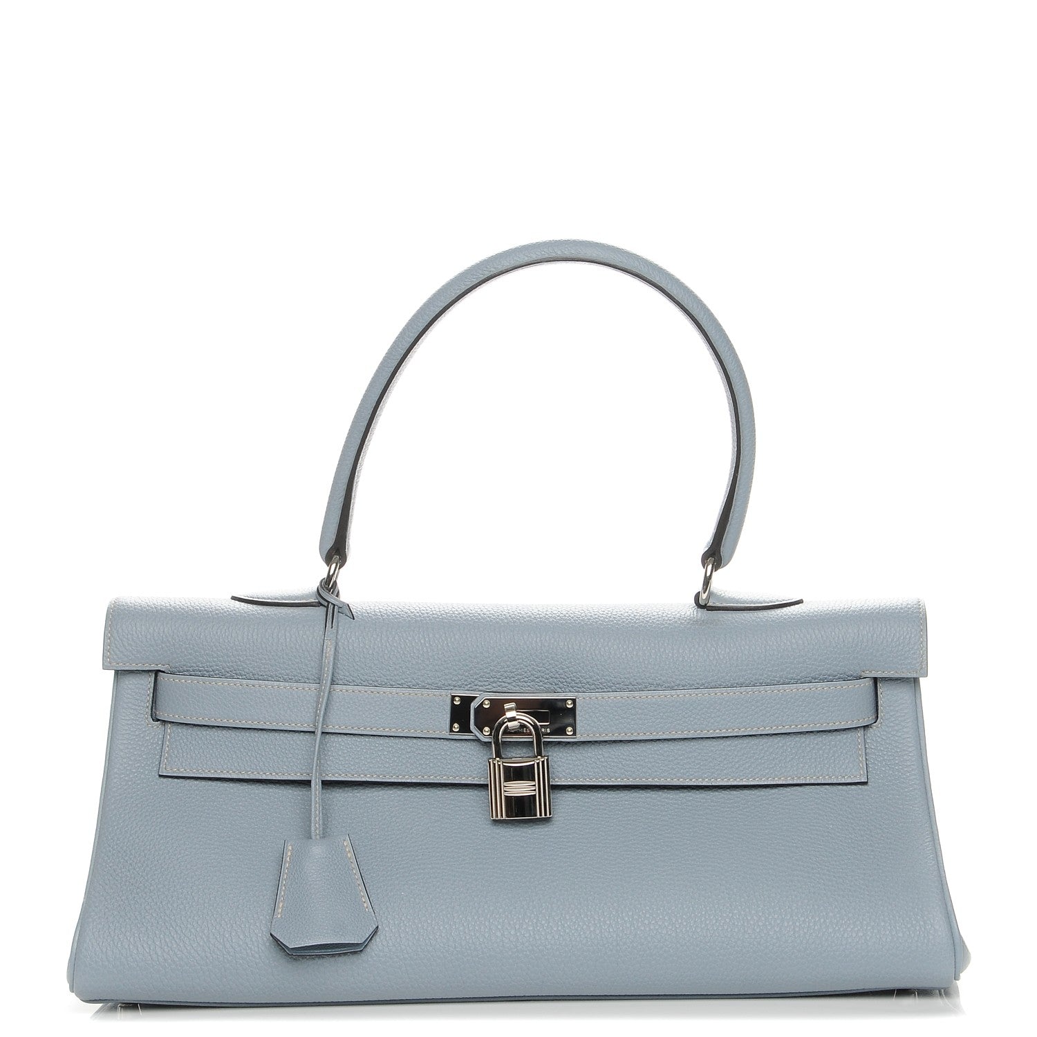 Hermes Togo Shoulder Kelly 40 Bleu Lin 1 of 23