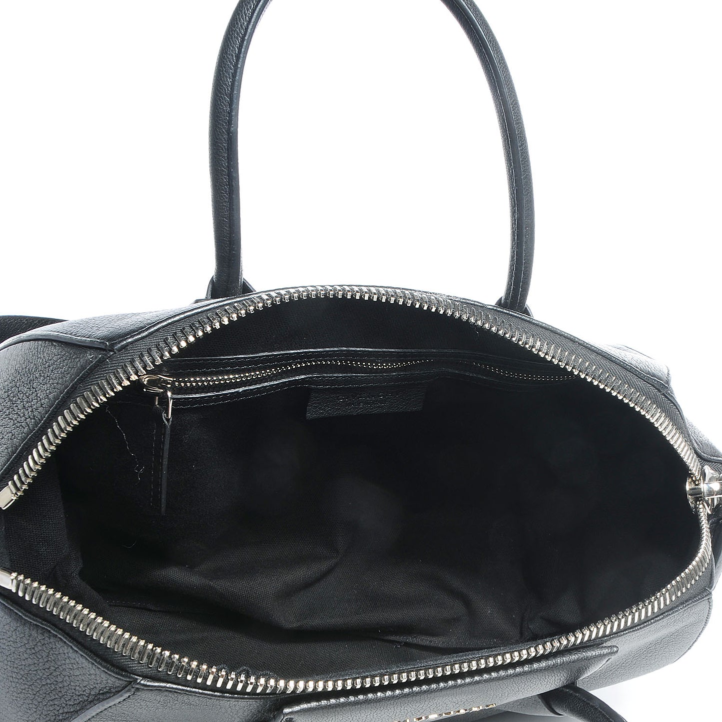 Sugar Goatskin Medium Antigona Black