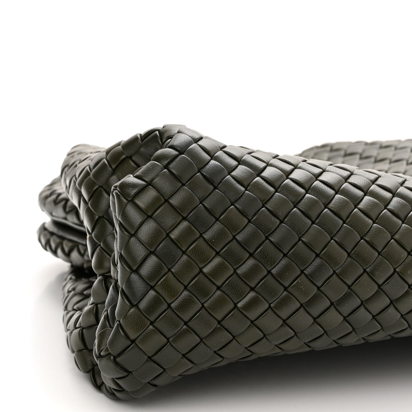 Nappa Intrecciato Padded Clutch Camping