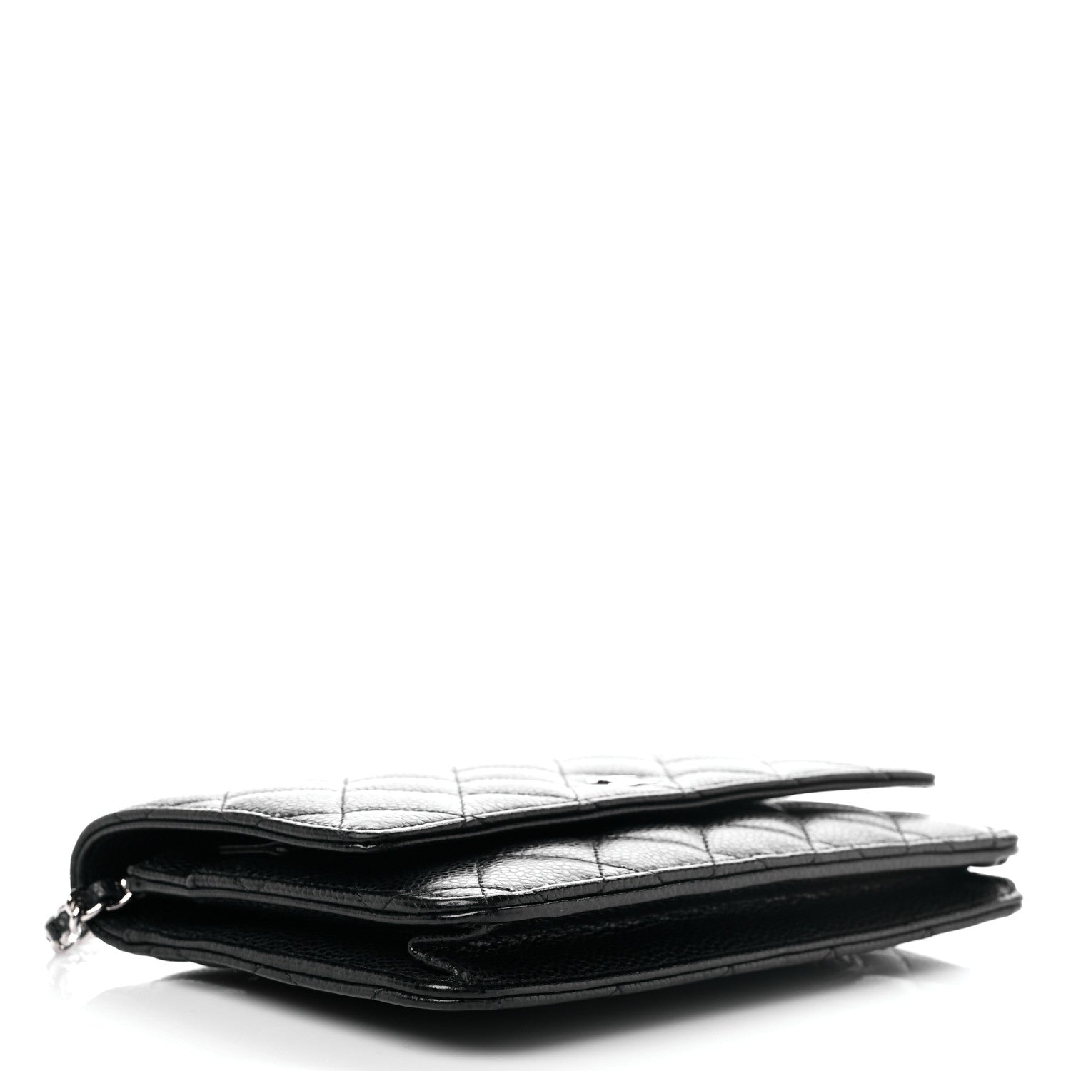 Chanel Caviar Quilted Wallet On Chain WOC Black 4 of 11