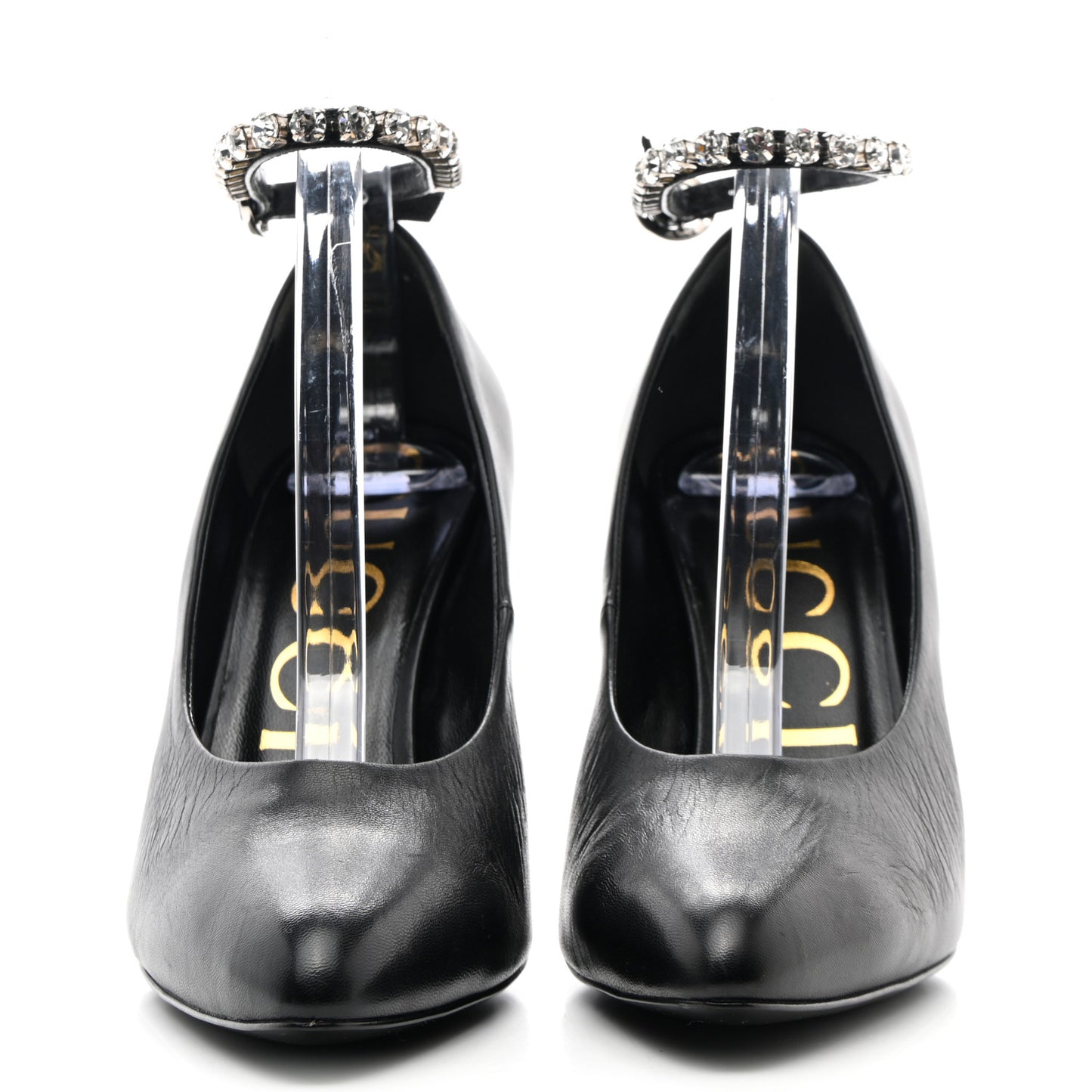 Malaga Kid Crystal Pumps 37 Black